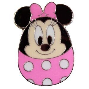 Disney Minnie Mouse Trading Pin Polka Dot Egg Lapel Pin Brooch Badge Jewelry Pin